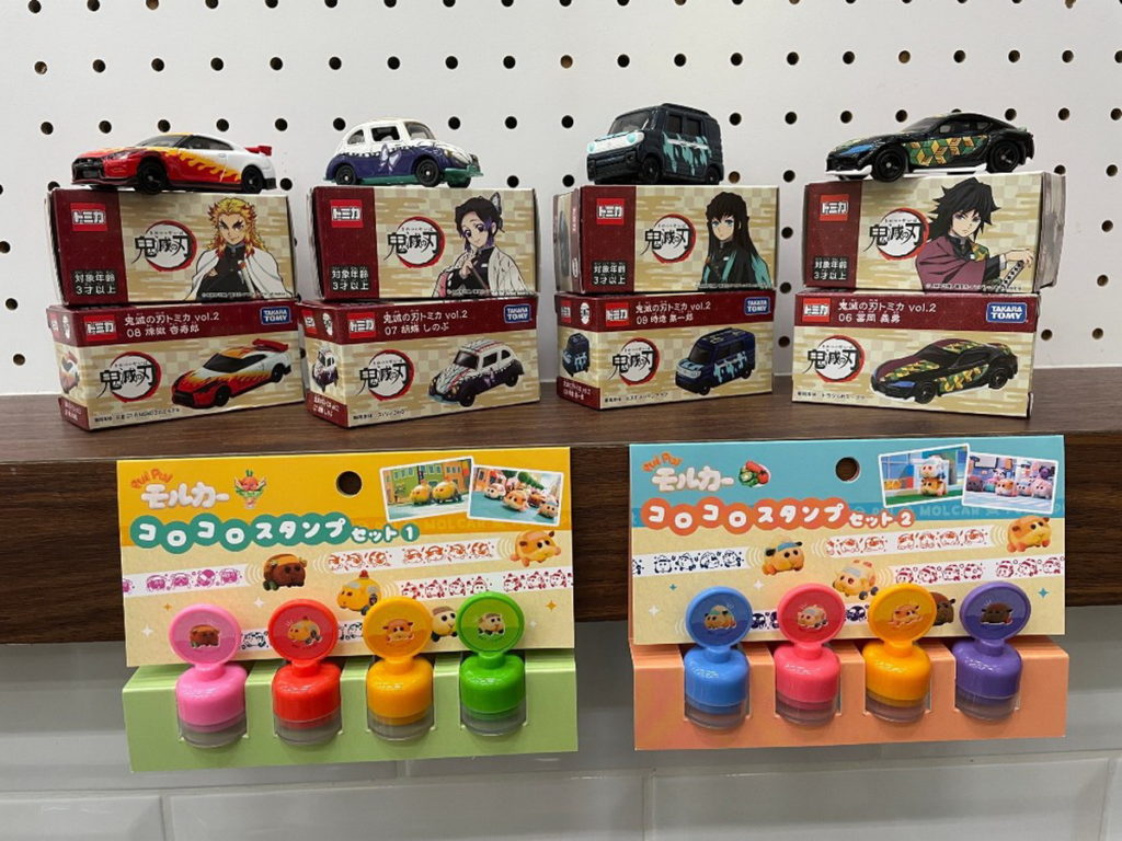 天竺鼠車車滾輪式印章 萌翻7 14 起萊爾富超商獨家開賣7 21 起推出四款限量 鬼滅之刃小汽車 第二彈 奧丁丁新聞