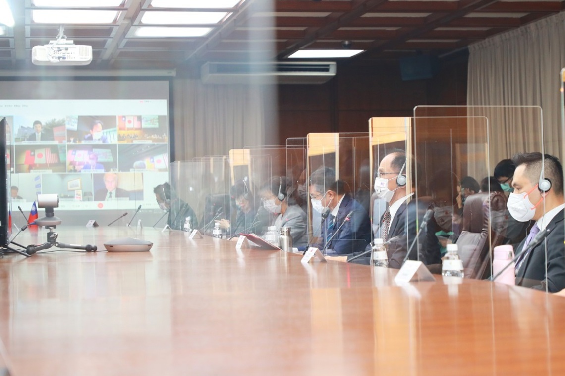 「台美日國會議員戰略論壇」首屆視訊會議順利舉行/波新聞