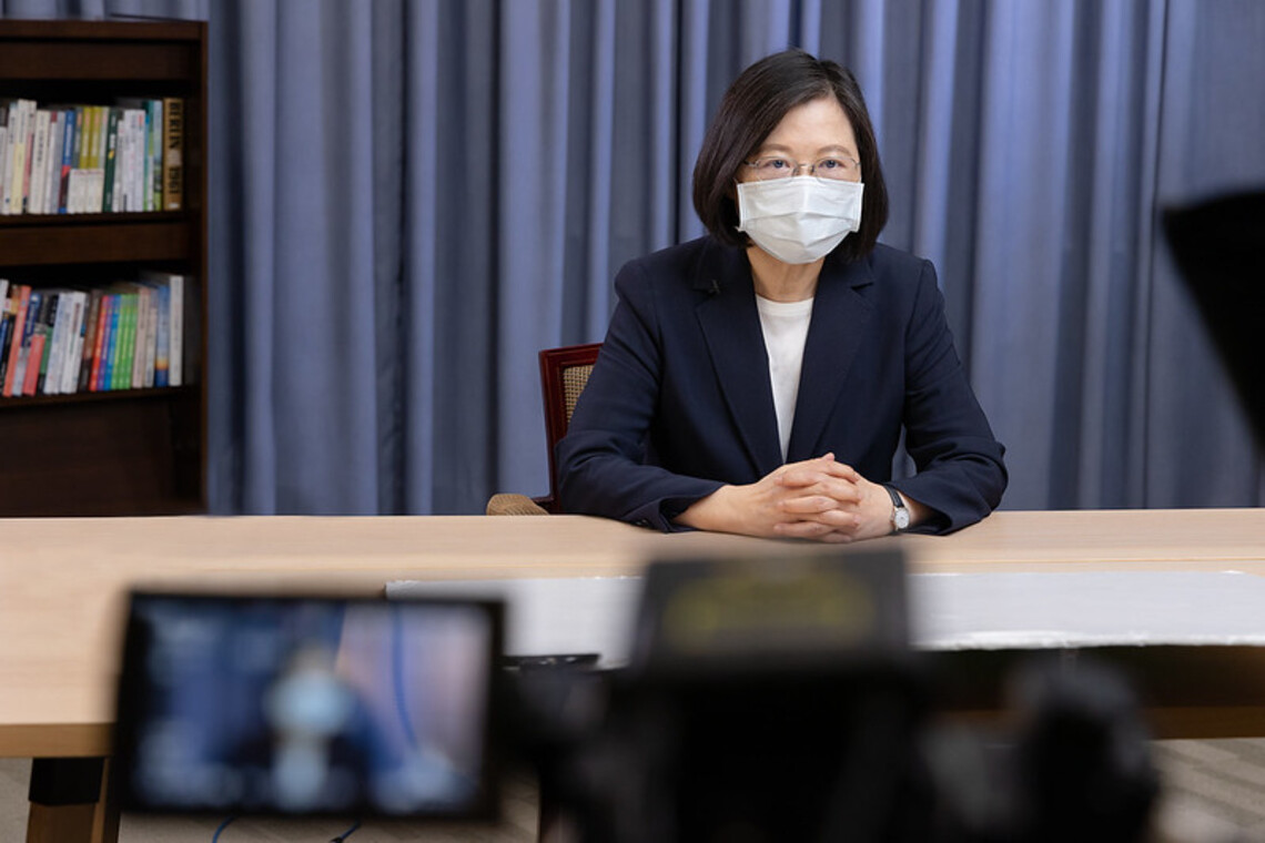 衛福部中秋遠端送好禮服務 蔡英文籲國人多多支持 將愛心化為實質幫助