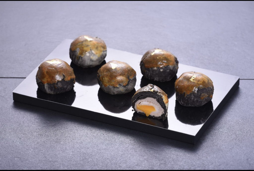 楊嘉明烘焙所 黑金菠蘿芋泥流沙 2盒(組) 推薦價1,198元