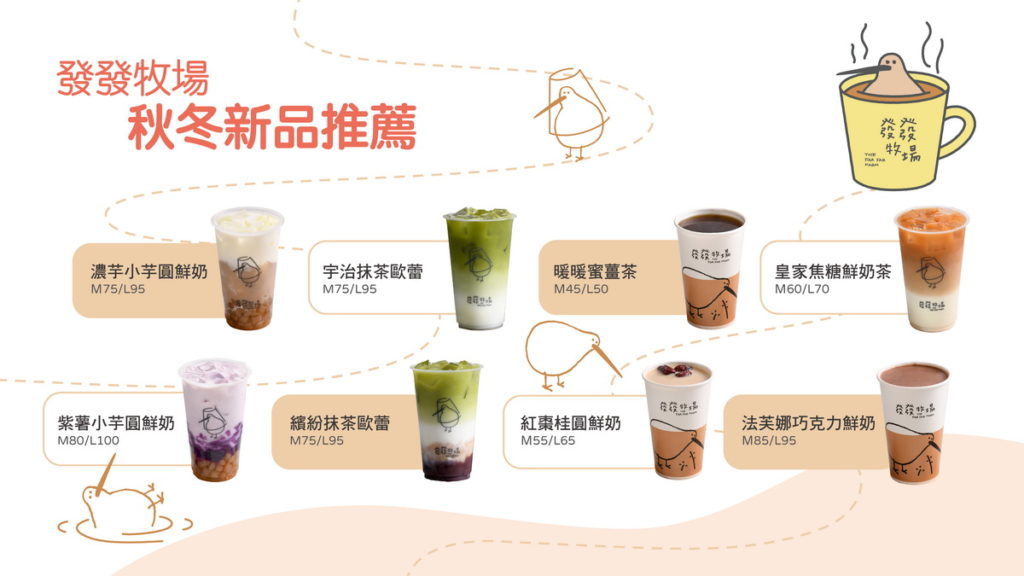 同步搶先預告秋季11月新品,「幻紫芋薯系列」及「秋冬全新菜單」,仙女系漸層打卡超吸睛