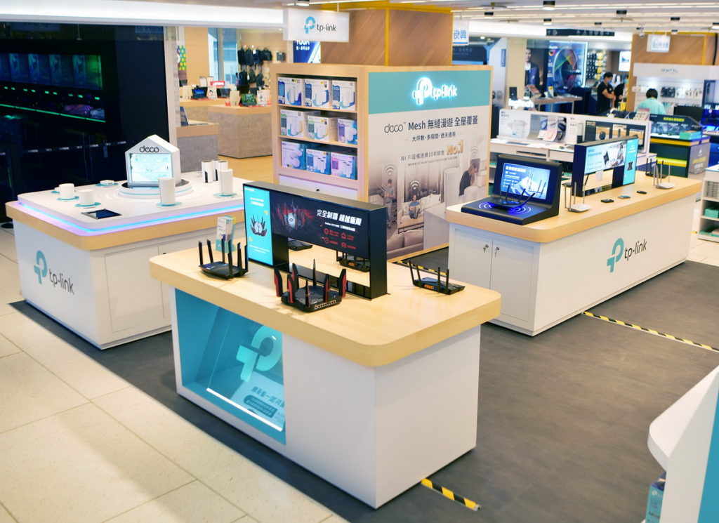 TP-Link 三創櫃位照片