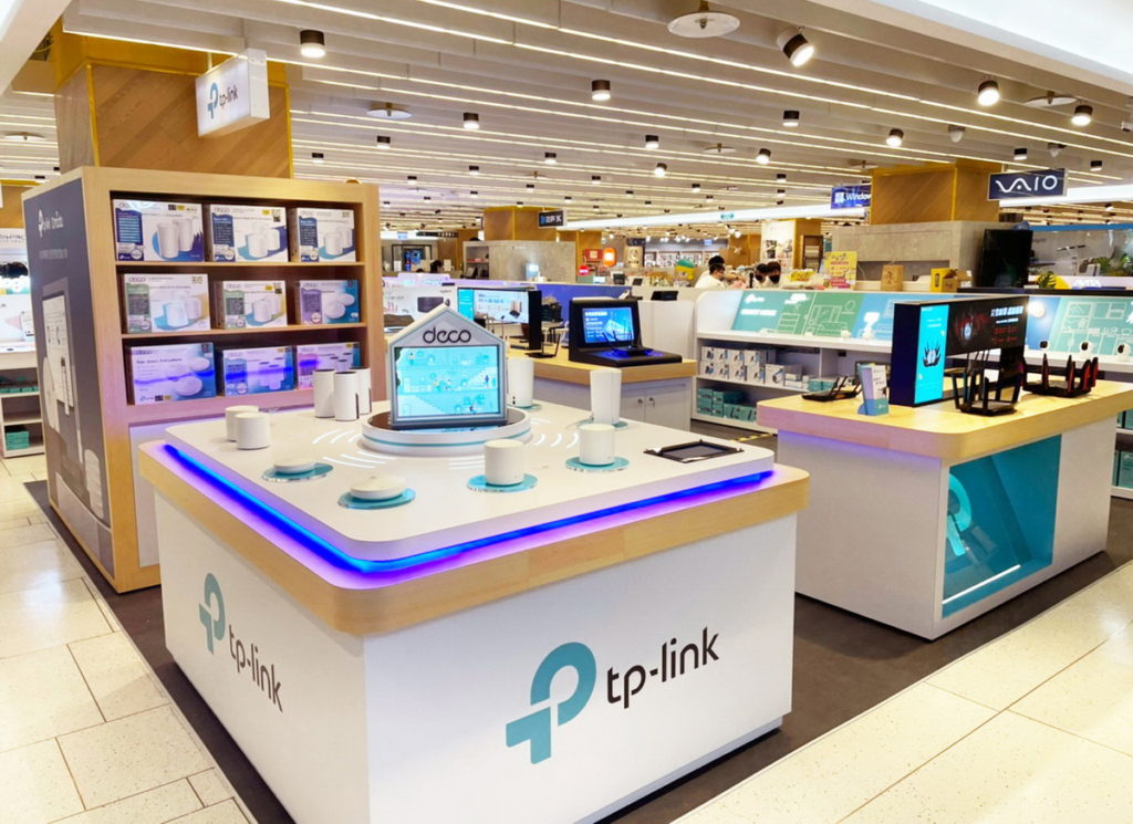 TP-Link 三創櫃位照片