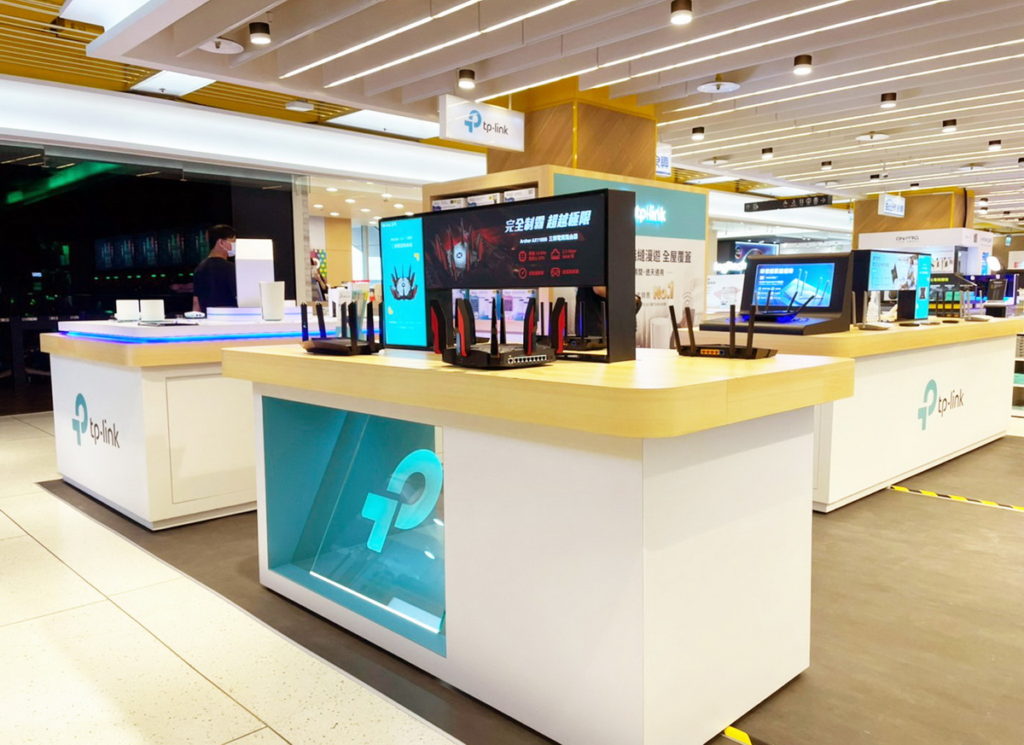 TP-Link 三創櫃位照片