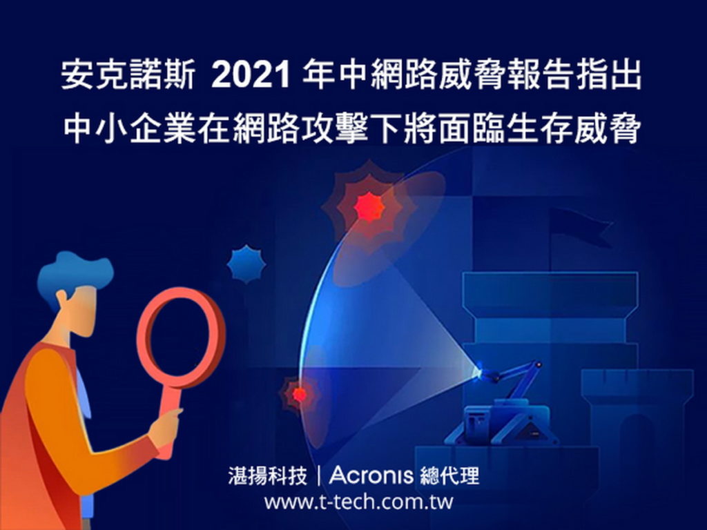 安克諾斯2021年中網路威脅報告指出 中小企業在網路攻擊下將面臨生存威脅