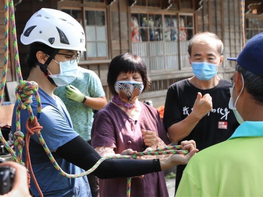 攀樹時安全確保 結繩講解