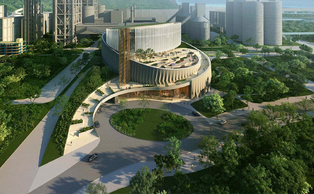 DAKA再生資源利用中心3D模擬圖