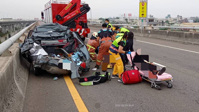 台76 線員林匝道3 車連環撞車禍釀1 死1 傷 奧丁丁新聞owlnews