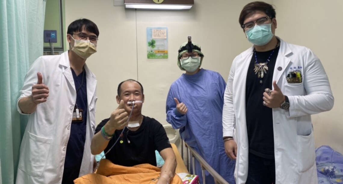 小港醫院完成首例口腔癌重建治療 患者重拾笑容有面子