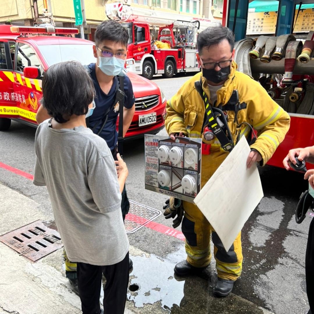 杜絕不慎憾事 高市消防宣導裝設住警器確保住家安全