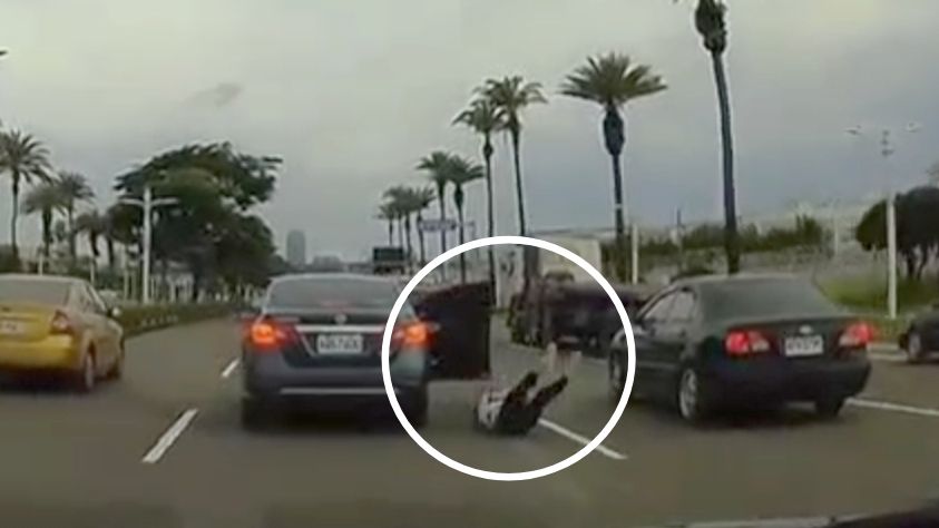 影 高雄情侶車上吵架女子負氣跳車 奧丁丁新聞owlnews