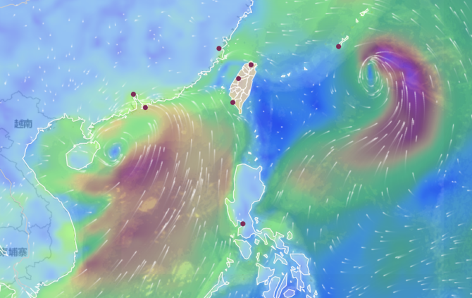 艾利颱風生成!雙颱包夾台灣 全台雨彈轟炸
