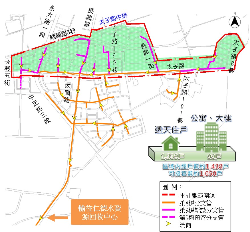 仁德污水下水道系統第2 期用戶接管第九標開工 奧丁丁新聞owlnews